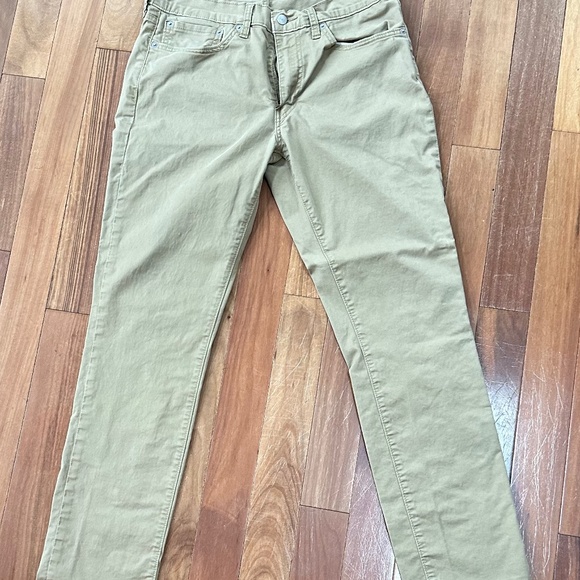 LEVI'S 511 SLIM FIT Mens Jeans Khaki Tan - Picture 2 of 9